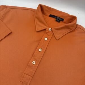 RLX Ralph Lauren‎ Polo Shirt Mens XXL Orange Golf